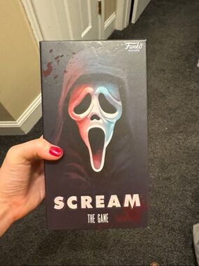 Funko Scream Board Game – Black & White Mask Design